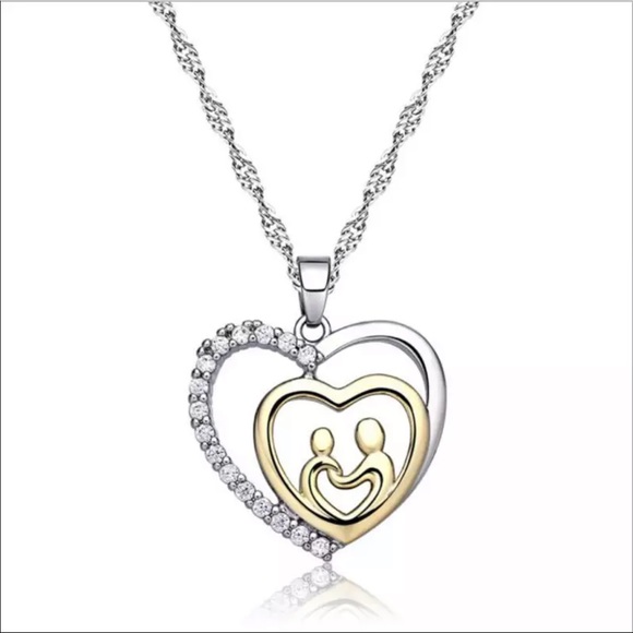 925 sterling silver Mother’s Day necklace - Picture 2 of 3